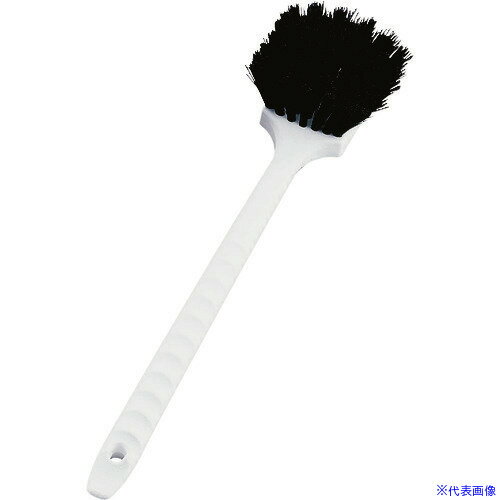 ■TKG カーライル ロングハンドルブラシ 40501 ブラック JBLQ206(1920351)[送料別途見積り][法人・事業..