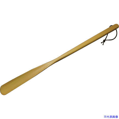 ■TKG 丸十 天然木 くつべら ナチュラル 60cm VKT4302(1923809)[送料別途見積り][法人・事業所限定][掲..