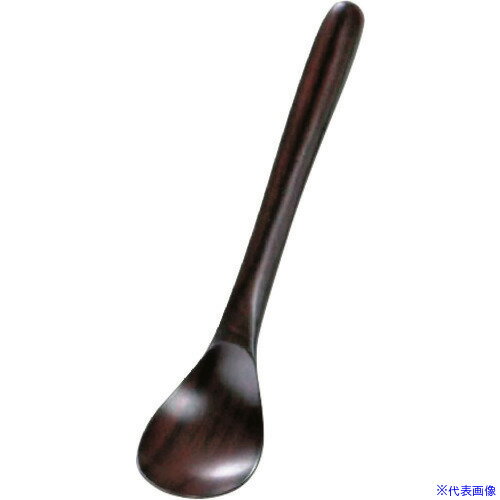 ■TKG 福井クラフト 紫檀 丸スプーン 82157890 中 OSI2501(1931399)[送料別途見積り][法人・事業所限定]..