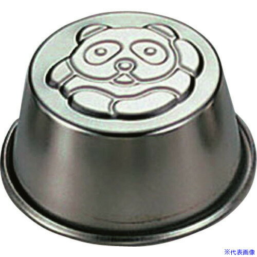 ■TKG Queen ROSE 18-8なかよしプリンカップ パンダくん WPL10002(1934855)[送料別途見積り][法人・事業..