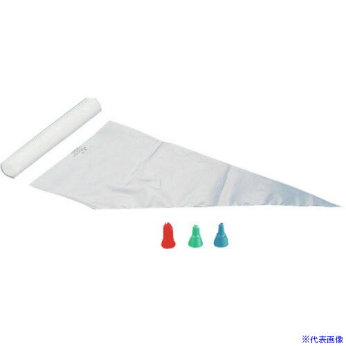 ■TKG HYGO 使い捨て絞り袋・口金セット (10枚ロール巻・口金3個付) WSB6201(1934964)[送料別途見積り][法人・事業所限定][掲外取寄]