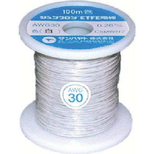 ϥ եETFE100M AWG30100MWHITE(1935097)[ӸѤ][ˡ͡Ƚ][...