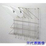 オレンジブック トラスコ中山　TRUSCOTKG SA18−8バックドライヤー 〔品番:WBT08〕[ 注番:1941149]特長●絞り袋や口金・スケッパー等を干し、乾燥させる道具です。● フックが付いていますので、ハケなども干せます。●※絞り袋は別売です。仕様仕様2●幅×奥行×高さ(mm)：500×350×530●材質：ステンレス鋼材質/仕上セット内容/付属品注意原産国（名称）日本JANコード4989083355725本体質量2550gオレンジブック トラスコ中山　TRUSCOTKG SA18−8バックドライヤー 〔品番:WBT08〕[注番:1941149][本体質量：2550g]《包装時基本サイズ：550×525×110》〔包装時質量：217g〕分類》研究用品》厨房用品》調理器具☆納期情報：メーカー取り寄品（弊社より発送）