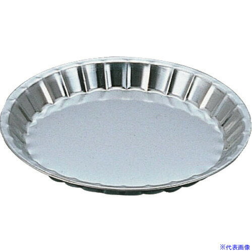 ■TKG 久保寺 ブリキ菊型パイ皿 小 WPI10003(1941177)[送料別途見積り][法人・事業所限定][掲外取寄]