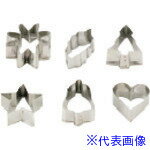 ■TKG 田中糧機 クッキー抜き型セット No.2117 スターセット(6ヶ入) WKT18(1941213)[送料別途見積り][法人・事業所限定][掲外取寄]
