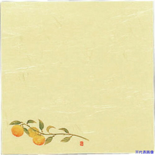 ■TKG アーテック 5寸懐紙 四季の花(100枚入) S5-14 ゆず QKID0(1944297)[送料別途見積り][法人・事業所..