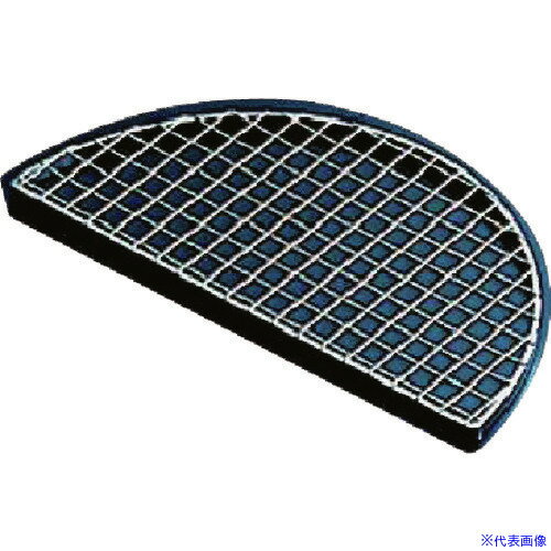 ■TKG SA18-8盛付網(飾り網) 半月型 大 QML581(1944792)[送料別途見積り][法人・事業所限定][掲外取寄]