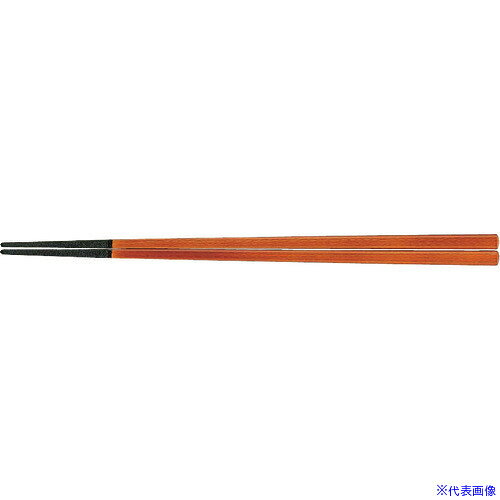 ■TKG 福井クラフト PBT四角木目箸(10膳入) 春慶塗 90030782 RHSD002(1944892)[送料...