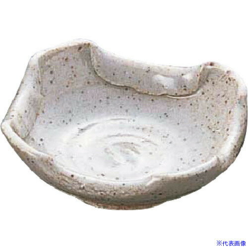 ■TKG エムズジャパン 石焼白折り込灰皿 T03-72 RHI3801(1944932)[送料別途見積り][法人・事業所限定][..