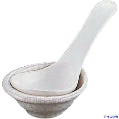 ■TKG エムズジャパン 貫入 小 レンゲ(台付) S-015 RMJ3901(1945582)[送料別途見積り][法人・事業所限定..