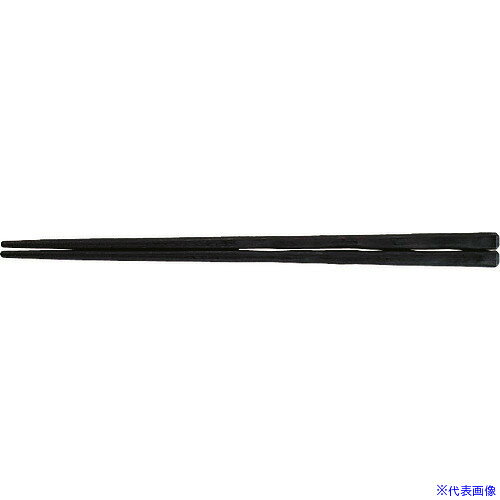 ■TKG 福井クラフト PBT荒彫先太箸(10膳入)黒 90030640 RHSG101(1946870)[送料別途お見積り][法人限定][掲外取寄]
