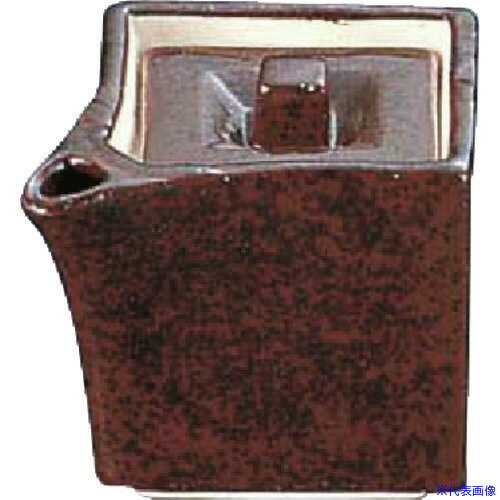 ■TKG エムズジャパン 柿釉 スタック醤油差し・小 T03-02 RKS5101(1947168)[送料別途見積り][法人・事業..