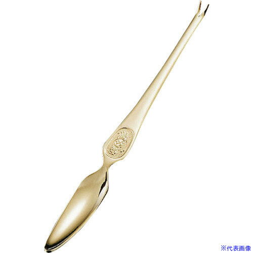 ■TKG 一菱 カニフォーク 金 QKN02002(1947332)[送料別途見積り][法人・事業所限定][掲外取寄]