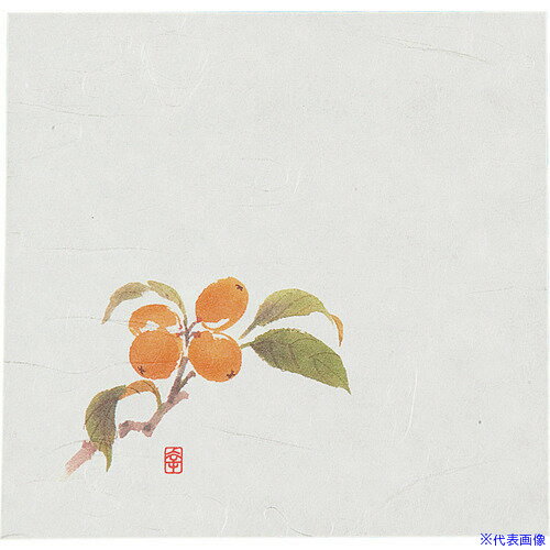 ■TKG アーテック ニュー四季懐紙 4寸(100枚入) NS-22 びわ QKIG101(1947433)[送料別途見積り][法人・事..