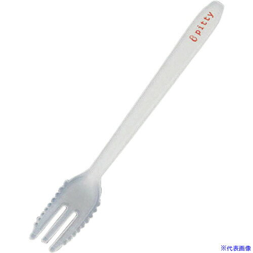 ■TKG 片力商事 ピティ シリコンフォーク ホワイト PT-1003 RHO7803(1947680)[送料別途見積り][法人・事..