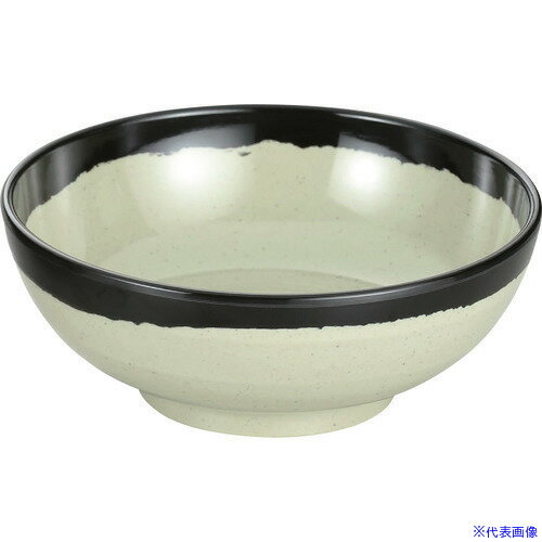 ■TKG 関東プラスチック エコそば丼 M-109 信楽 REK0801(1947683)[送料別途見積り][法人・事業所限定][..