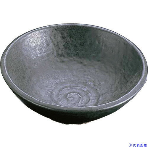 ■TKG エムズジャパン ブラックマット4.0浅鉢 T03-207 RHTL601(1947727)[送料別途見積り][法人・事業所..