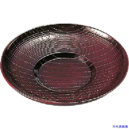■TKG 福井クラフト ABS4寸木目茶托 溜 82154670 RFI0201(1947741)[送料別途見積り][法人・事業所限定][..