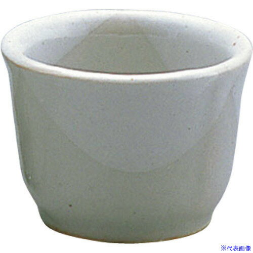 ■TKG エムズジャパン 粉引塗分ぐい呑 D03-45 RGI5001(1947764)[送料別途見積り][法人・事業所限定][掲..