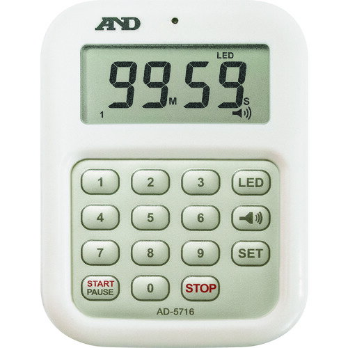 A＆D 大音量デジタルタイマー 100分形デジタルタイマー AD-5716 AD5716 1948890 