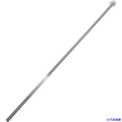 オレンジブック トラスコ中山　TRUSCOPANDUIT MS(バックルロック式)ステンレススチールバンド SUS316 幅19.1mm 長さ673mm 25本入り MS6W75T30−Q6 〔品番:MS6W75T30Q6〕[ 注番:1949953]特長●切断されたバンドの先端を折り曲げて内側に止めるので、取り扱いは安全で結束部の厚さは薄く仕上がります。●結束時間は従来の半分で済みます。●結束は簡単で、エッジは面取りされているので、取り扱いが安全です。●耐放射線性、耐候性、耐食性、耐熱性などの厳しい使用条件に適しています。用途●過酷な環境でのケーブルなどの保持、結束に。仕様●色：シルバー●幅(mm)：19.1●長さ(mm)：673●厚さ(mm)：0.76●最大結束径(mm)：152●引張強度(N)：10656●最小結束径(mm)：25.4●使用温度範囲(℃)：-60℃〜538●推奨工具：BT2HTI仕様2●屋内外用●UL認定品材質/仕上●ステンレス（SUS316）セット内容/付属品注意原産国（名称）アメリカJANコード本体質量2.65kgオレンジブック トラスコ中山　TRUSCOPANDUIT MS(バックルロック式)ステンレススチールバンド SUS316 幅19.1mm 長さ673mm 25本入り MS6W75T30−Q6 〔品番:MS6W75T30Q6〕[注番:1949953][本体質量：2.65kg]《包装時基本サイズ：734×89×107》〔包装時質量：2654g〕分類》電子機器》電設配線部品》ケーブルタイ☆納期情報：メーカー取り寄品（弊社より発送）