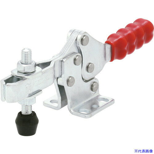 オレンジブック トラスコ中山　TRUSCOST−SMITH 横型トグルクランプ 〔品番:STH227U〕[ 注番:1954454]特長●レバーを倒して下方向にクランプします。●クランプボルトの位置が調整出来ます。仕様●全長(mm)：210●押圧力(kN)：1〜2.2●ハンドル操作角度(°)：62●付属ボルト径：M8●取付方法：フランジ取り付けベース仕様2材質/仕上●SPCC亜鉛メッキ●パッド：クロロプレンゴムセット内容/付属品注意原産国（名称）インドJANコード4995889354879本体質量320gオレンジブック トラスコ中山　TRUSCOST−SMITH 横型トグルクランプ 〔品番:STH227U〕[注番:1954454][本体質量：320g]《包装時基本サイズ：190×44×62》〔包装時質量：300g〕分類》手作業工具》クランプ・バイス》トグルクランプ☆納期情報：仕入れ先通常在庫品 (欠品の場合有り)