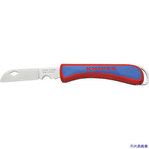 オレンジブック トラスコ中山　TRUSCOKNIPEX ケーブルナイフ 〔品番:162050SB〕[ 注番:1955260]特長●鋭く耐久性に優れたゾーリンゲン製の刃を使用しています。●人間工学に基づいたハンドルの設計により、掴み心地、力の伝達に優れています。●耐衝撃性のある丈夫なプラスチック製グリップです。●グリップ先端部の留め輪を使用して、滑り落ち防止ストラップも取付け可能です。用途●ケーブルの切断や日常の使用に。仕様●全長(mm)：200●刃長(mm)：80仕様2材質/仕上●刃部：ステンレス●ハンドル：耐衝撃性プラスチックセット内容/付属品注意原産国（名称）ドイツJANコード4003773082705本体質量85gオレンジブック トラスコ中山　TRUSCOKNIPEX ケーブルナイフ 〔品番:162050SB〕[注番:1955260][本体質量：85g]《包装時基本サイズ：120×34×14》〔包装時質量：115g〕分類》手作業工具》電設工具》電工ナイフ☆納期情報：仕入れ先通常在庫品 (欠品の場合有り)