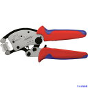 ■KNIPEX マルチアジャストワイヤーエンド圧着ペンチ 975318(1955270)