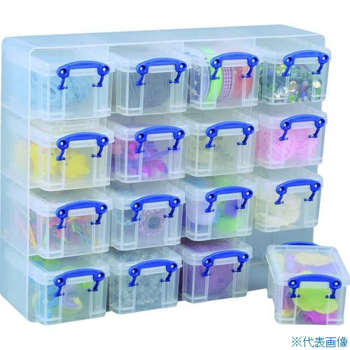 ■RUP 収納ケース オーガナイザー 0.14L クリア 0.1416ORGCLEAR(1956733)