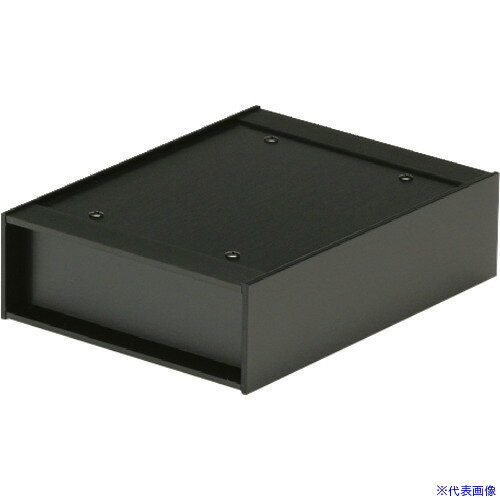 ■タカチ アルミサッシケース ブラック SL1332016BB(1964139)[法人限定][外直送元]