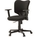 Office - ■PLUS 365090)事務イス プロップ肘付 KD−A92SL BK KDA92SLBK(1969648)[送料別途お見積り][法人限定][外直送]