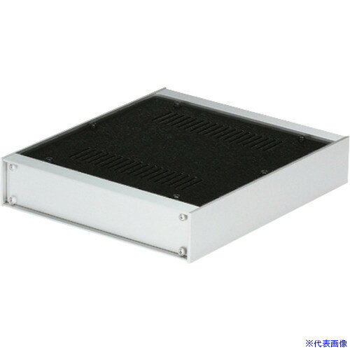 ■タカチ パネル脱着アルミサッシケース シルバー/ブラック PSL882043SS(1971994)[法人限定][外直送元]