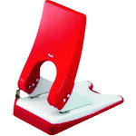 オレンジブック トラスコ中山　TRUSCOPLUS 30765)フォース1/2 L PU−852A レッド 〔品番:PU852ARD〕[ 注番:1972742]特長●軽い力でらくに穴あけ可能でハンドルロックでコンパクトに収納できます。●丈夫で折れにくい金属ゲージです。●ゲージを使用しない時は、下向きにセットすれば邪魔になりません。仕様●色：レッド●穴径(mm)：6mm●穴間隔(mm)：80●穴奥行(mm)：12●外形寸法(mm)：幅186×奥120×高202（ロック時高さ81mm）仕様2●小型・中型パンチ●Lサイズ●2穴●穿孔能力：52枚●仕様：A3E〜A5E対応のペーパーガイド付、4穴ガイド対応材質/仕上セット内容/付属品注意原産国（名称）中国JANコード4977564613198本体質量1.08kgオレンジブック トラスコ中山　TRUSCOPLUS 30765)フォース1/2 L PU−852A レッド 〔品番:PU852ARD〕[注番:1972742][本体質量：1.08kg]《包装時基本サイズ：191×128×88》〔包装時質量：1kg〕分類》オフィス・住設用品》文具・事務用品》パンチ・ホッチキス☆納期情報：メーカー取り寄品（弊社より発送）