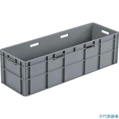 オレンジブック トラスコ中山　TRUSCOサンコー ボックス型コンテナ(TP規格) 208800 TP393L(取手有)【78.7L】ライトグレー ライトグレー 〔品番:SK393L〕[ 注番:1973173]特長●バラバラの容器サイズであっても安定した段積みが可能です。●底面にはTP規格に基づき、一定間隔にブロックが配置されています。このブロック配置により、サイズや容器の方向を問わず安定した段積みが可能です。仕様●容量(L)：78.7●色：ライトグレー●外形寸法(mm)間口：1005●外形寸法(mm)奥行：335●外形寸法(mm)高さ：288●有効内寸(mm)間口：962●有効内寸(mm)奥行：292●有効内寸(mm)高さ：266●適合カード差し(別売)：4辺5、97、102型●底面ブロック数：12仕様2●内底面凸凹タイプ●食品衛生法適合（ポジティブリスト適合）材質/仕上●ポリプロピレン（PP）セット内容/付属品注意●火気厳禁原産国（名称）日本JANコード4983049369306本体質量2.35kgオレンジブック トラスコ中山　TRUSCOサンコー ボックス型コンテナ(TP規格) 208800 TP393L(取手有)【78.7L】ライトグレー ライトグレー 〔品番:SK393L〕[注番:1973173][本体質量：2.35kg]《包装時基本サイズ：1005×335×288》〔包装時質量：2350g〕分類》物流・保管用品》コンテナ・パレット》ボックス型コンテナ☆納期情報：メーカー直送品【法人限定＝会社名ご記入お願い致します。】