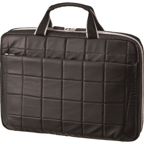 ■SANWA 衝撃吸収PCケース(13.3型ワイド) BAGP21BK2(2010164)[法人限定][外直送元]