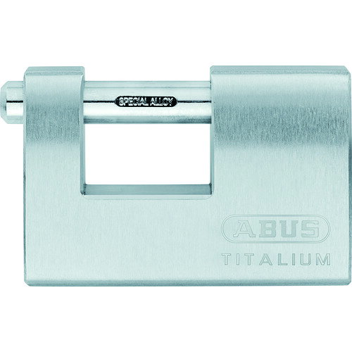 ■ABUS カンヌキ式シリンダー南京錠 幅90mm TITALIUM 98TI/90 TITALIUM98TI90(2013510)