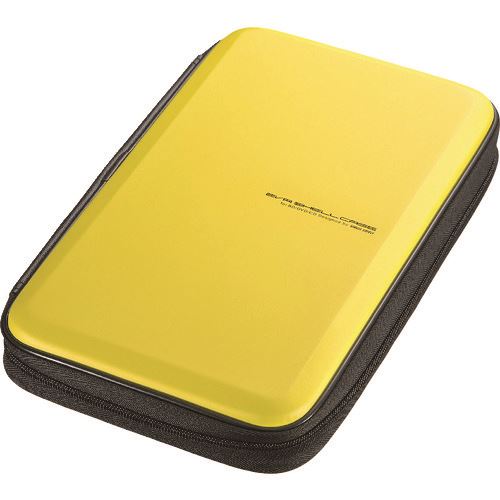 ■SANWA ブルーレイディスク対応セミハードケース(56枚収納・イエロー) FCDWLBD56Y(2022738)[送料別途お..