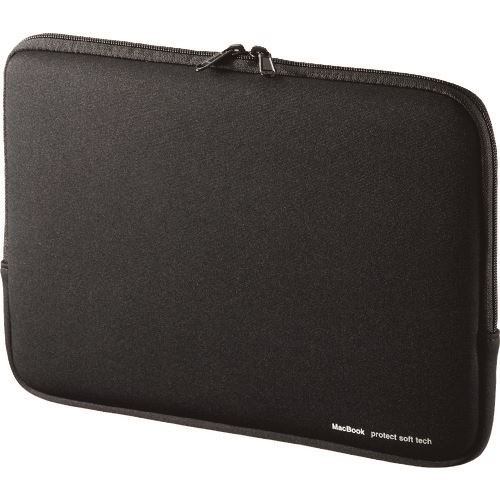 ■SANWA MacBookプロテクトスーツ INMACPR1301BK(2029063)[送料別途お見積り][法人限定][掲外取寄]