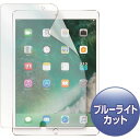 ■SANWA Apple10.5インチiPadPro2017用ブルーライトカット液晶保護指紋防止光沢フィルム LCDIPAD9BC(2031247)[法人・事業...