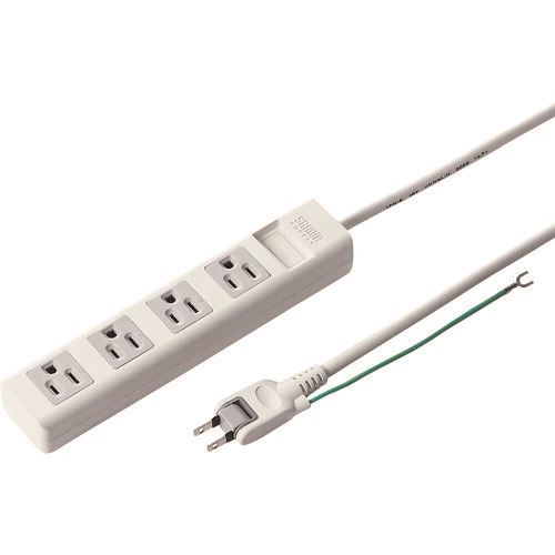 ■SANWA 電源タップ TAPN3425N(2033233)[送料別途お見積り][法人限定][掲外取寄]