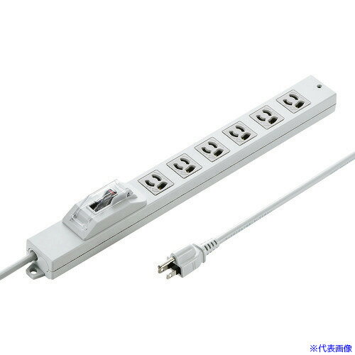 ■SANWA 安全ブレーカータップ TAPBR36A5(2033297)