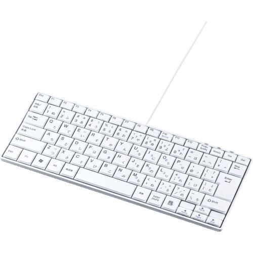 ■SANWA USBスリムキーボード SKBSL18WN(2033570)[法人限定][外直送元]