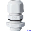 ■タカチ Mネジケーブルグランド 低価格タイプ ライトグレー RM16L8S(2036743)
