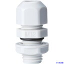 ■タカチ Mネジケーブルグランド 低価格タイプ ライトグレー RM12L7S(2036800)
