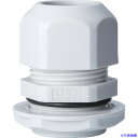 ■タカチ Mネジケーブルグランド 低価格タイプ ライトグレー RM32L21S(2038385)
