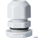 ■タカチ Mネジケーブルグランド 低価格タイプ ライトグレー RM16S8S(2038394)