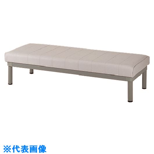 オレンジブック トラスコ中山　TRUSCOMIZUNO ロビーチェア 背無し 〔品番:MC180NEGRT5〕[ 注番:2038447]特長●脚部がしっかりとしたデザインのロビーチェア。用途●待合スペースに仕様●幅(mm)：1800●奥行(...