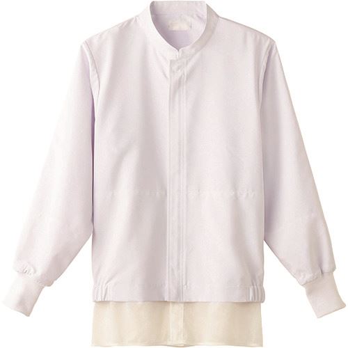 ■サンペックス 長袖ジャンパー ホワイト CD635M(2041875)[送料別途お見積り][法人限定][掲外取寄]