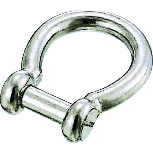 ■水本 ステンレス 沈みオタフクシャックル 呼び4mm B622(2044038)