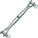 ■水本 ステンレス パイプターンバックルJ&J 捻子径3分 使用荷重2.49kN B1851(2045589)